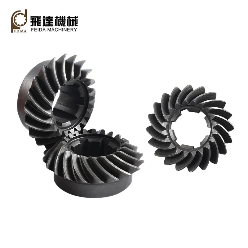 Spiral konik dişlilər tələb olunan maşınlarda güc ötürülməsini necə yaxşılaşdırır?